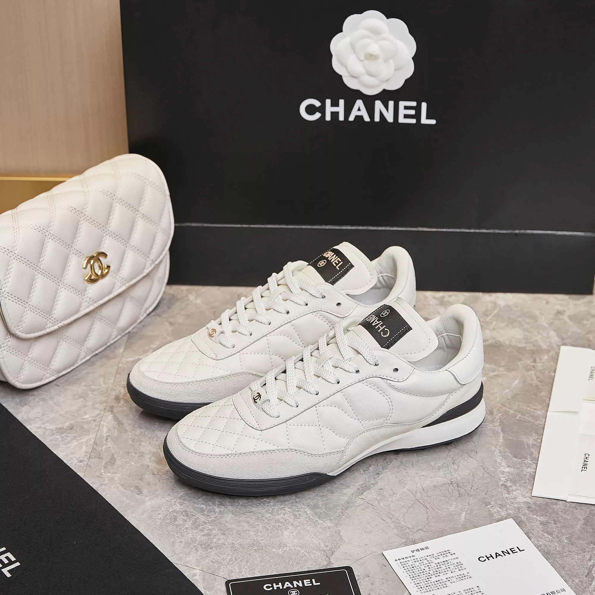 chanel decontractees chaussures pour femme s_12760472